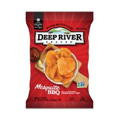 Deep River Mesquite BBQ Kettle Cooked Potato Chips - Large Single Serving Size