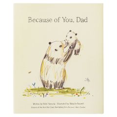 Because of You Dad - Hardcover Gift Book