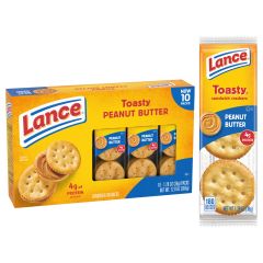 Lance Toasty Peanut Butter Sandwich Crackers