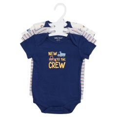 3-Piece Baby Bodysuits - New to the Crew