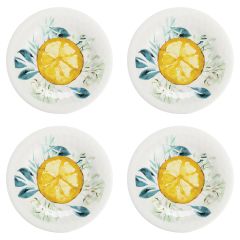 Melamine Appetizer Plates - Lemons