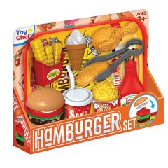22-Piece Hamburger Playset