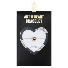 Art Heart Bracelet - Moon and Back