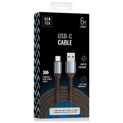 Gen Tek Braided Cable - USB Type C