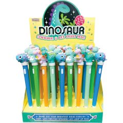 Dinosaur Spinning LED Light-Up Pens 1