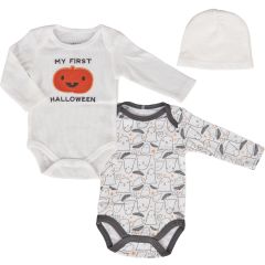 3-Piece Baby Clothing Set - My First Halloween