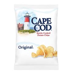 Cape Cod Original Kettle Cooked Potato Chips - Large Single Serving Size