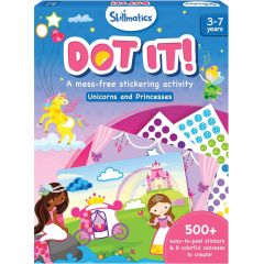 Dot It Mess-Free Stickering Activity - Unicorns and Princesses