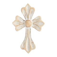 Wood Carved Wall Cross - Venice