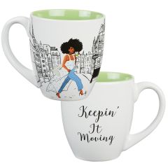 African American Expressions - Keepin' It Moving Mug