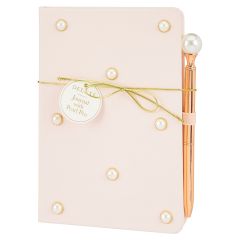 Deluxe Pink Pearl Journal and Pen Set
