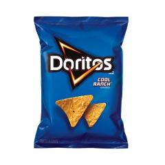 Doritos Cool Ranch Tortilla Chips - Large Single Serving Size