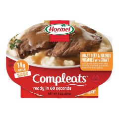 Hormel Compleats Roast Beef Mash Potatoes