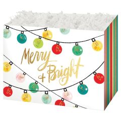 Gift Basket Box - Merry and Bright - Large