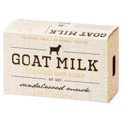 Goat Milk Scented Bar Soap - Sandalwood Musk