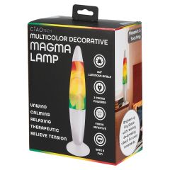 Multicolor Decorative Magma Lamp