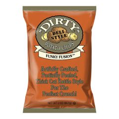 Dirty All Natural Potato Chips - Funky Fusion - Large Single Serving Size