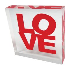 Acrylic Valentine Sign - Love