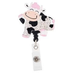 Sparkle and Shine Badge Reel - Cow