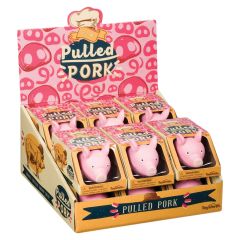 Pulled Pork Stretchy Squishy Swine Toys
