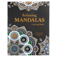 Adult Coloring Book - Relaxing Mandalas