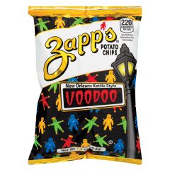 Zapp's Voodoo New Orleans Kettle Style Potato Chips - Large Single Serving Size