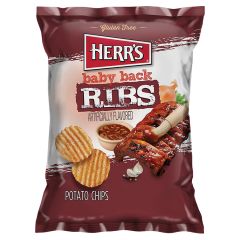 Herr's Baby Back Rib Potato Chips