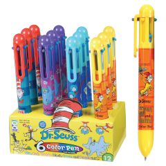 Dr Seuss 6-Color Pens
