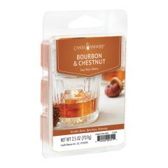 Soy Blend Wax Melts - Bourbon and Chestnut