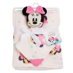 Disney Baby Blanket and Lovey - Minnie Mouse