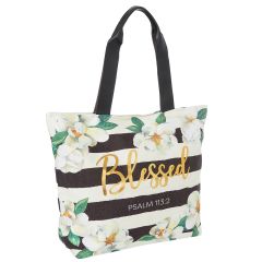 African American Expressions - Magnolia Blessed Tote