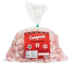 Candyman's Jumbo Peppermint Candy Balls - Refill Bag for Changemaker Tubs