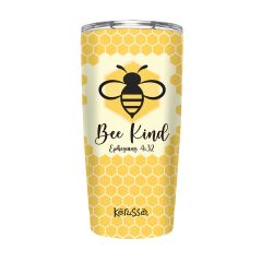 20-Ounce Stainless Steel Tumbler - Bee Kind