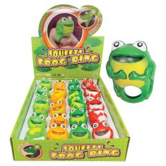 Squeeze Frog Finger Ring