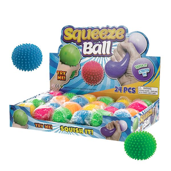 lidelse accelerator Dusør Wholesale Spiked Squishy Squeeze Balls | Kelli's Gift Shop Suppliers