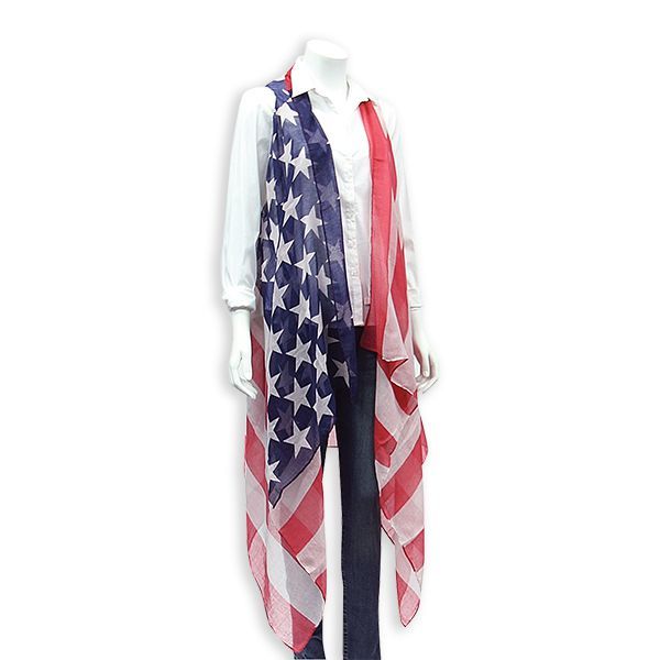 Wholesale Lightweight American Flag Vest | Kelli's Gift Shop Suppliers