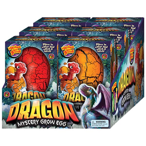 Details about   Dragon Mystery grow Egg Toy Hatching Egg Red 