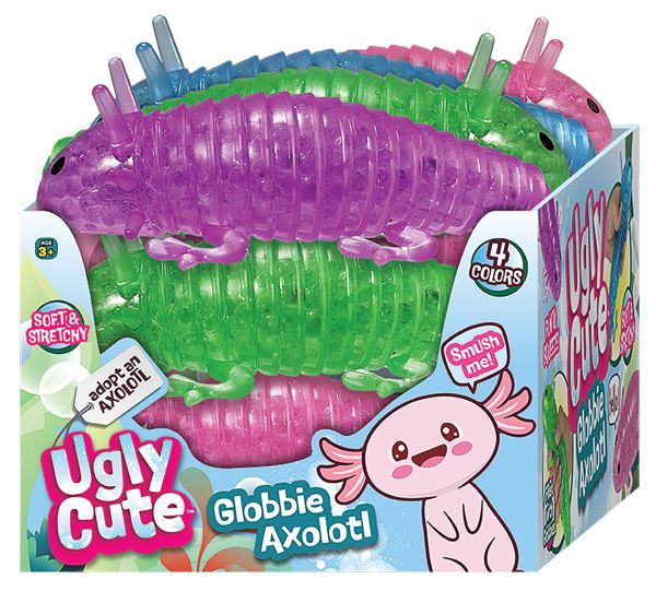 Bulk Axolotl Squishy Fidget Toys - 4 Colors - DollarDays