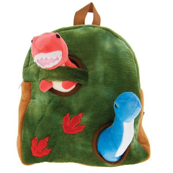 Wholesale Plush Backpack with Stuffed Dinosaur Toys | Kelli's Gift Shop  Suppliers