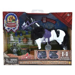 Blue Ribbon Champions Deluxe Grooming Set - Painted Horse