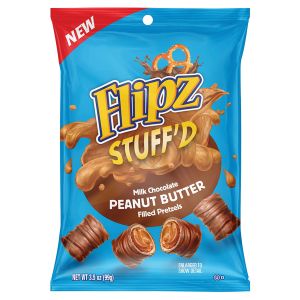 Flipz Stuff'd Milk Chocolate Peanut Butter Filled Pretzels
