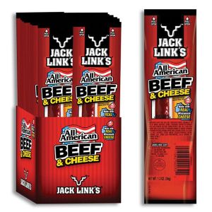 Jack Link's All American Beef and Cheese Sticks