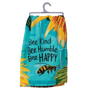 Dish Towel - Bee Kind Bee Humble Bee Happy