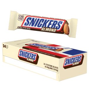 Snickers with Almond Candy Bars - 24ct Display Box