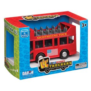 Die-cast Vehicle With Moving Parts - Double-Decker Bus