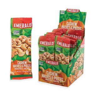 Emerald Cashew Halves and Pieces Roasted and Salted