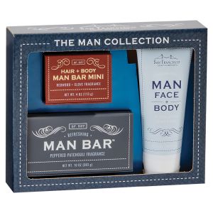 3-Piece Man Bar Collection Gift Set - Peppered Patchouli