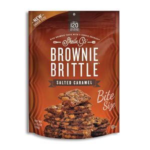 Sheila G's Bite Size Brownie Brittle - Salted Caramel