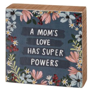 Block Sign - A Mom's Love