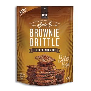 Sheila G's Bite Size Brownie Brittle - Toffee Crunch